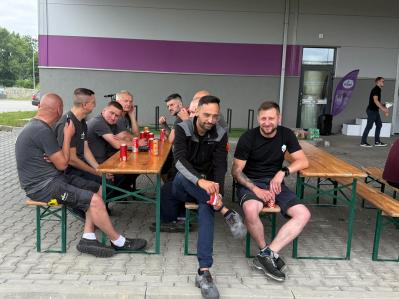 Integracja podczas grilla